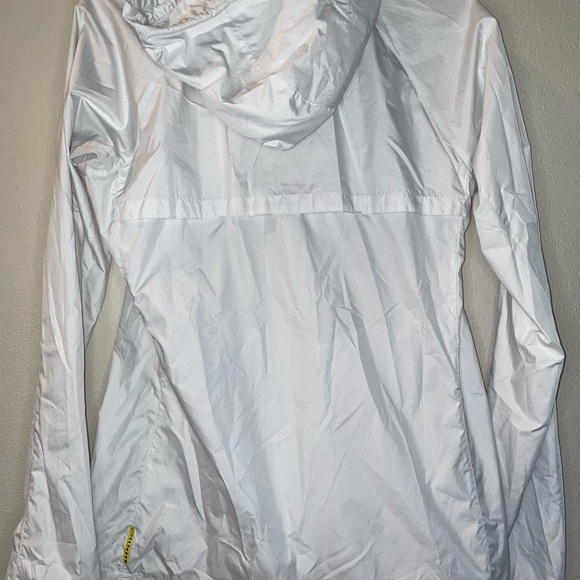 Nike Women’s Medium White and Yellow Livestrong Lightweight Athletic Jacket - Picture 3 of 4